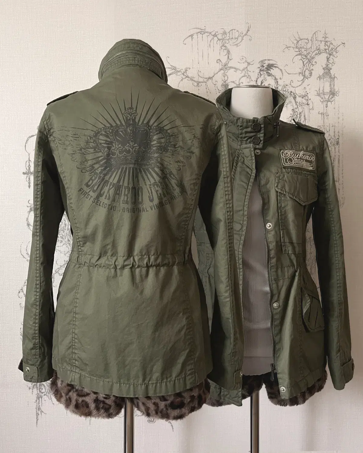 (buckaroo) crown military jacket